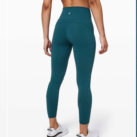 Lululemon In Movement Tight 25" *Everlux in Bermuda Teal - Picture 2 of 10